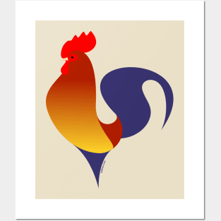 Rooster Posters and Art